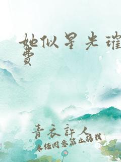 她似星光璀璨免费