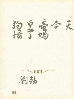 狗皇帝今天火葬场了吗