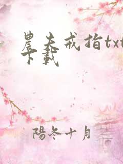 农夫戒指txt下载