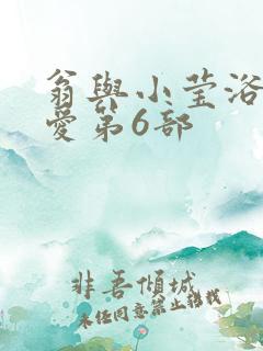 翁与小莹浴室欢爱第6部