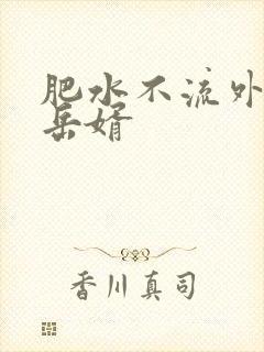 肥水不流外人田岳婿