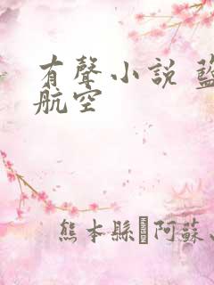 有声小说 蓝天航空