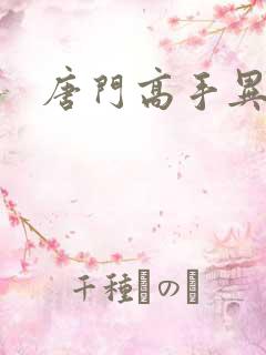 唐门高手异界游