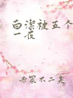 白洁被五个人玩一夜