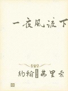 一夜风流下载