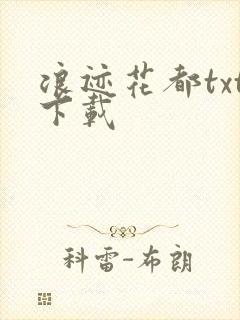 浪迹花都txt下载