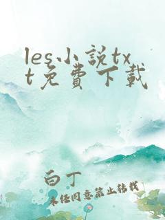 les小说txt免费下载