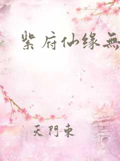 紫府仙缘无弹窗
