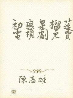 初恋是榴莲先生电视剧免费观看