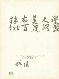 抹布美人逆袭记txt百度网盘