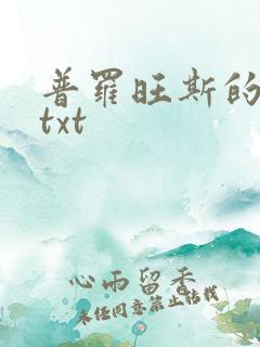 普罗旺斯的一年txt