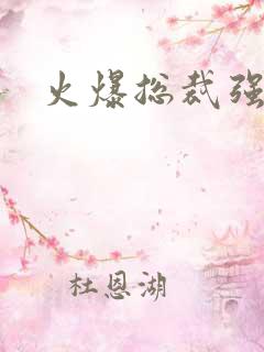 火爆总裁强制爱