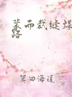 蒙面裁缝煤矿之路