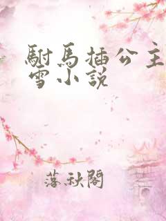 驸马插公主恋战雪小说