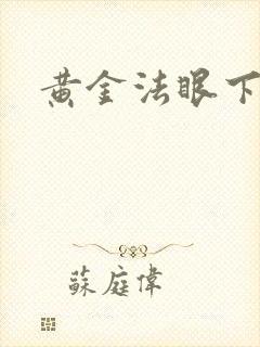 黄金法眼下载