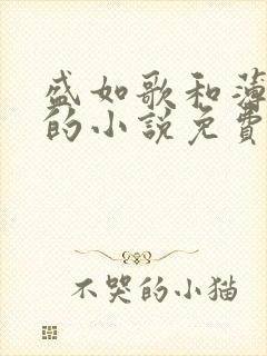 盛如歌和薄修言的小说免费阅读