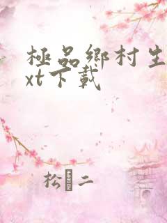 极品乡村生活txt下载