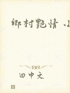 乡村艳情 小说