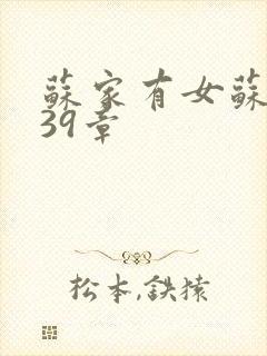 苏家有女苏小纯39章