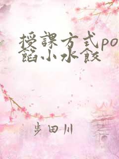 授课方式po肉馅小水饺