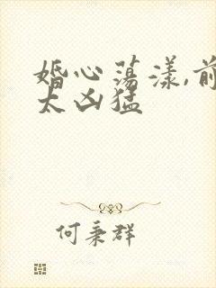 婚心荡漾,前夫太凶猛