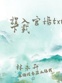 误入官场txt下载