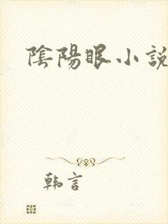 阴阳眼小说