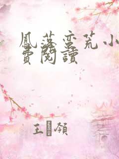 凤落蛮荒小说免费阅读