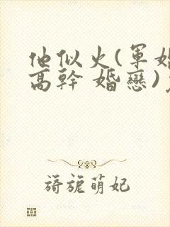 他似火(军婚 高干 婚恋)免费阅读