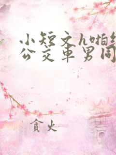 小短文h啪纯肉公交车男同