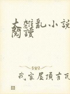 大杂乱小说目录阅读