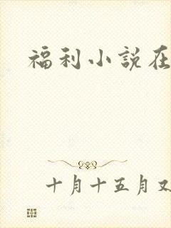 福利小说在线