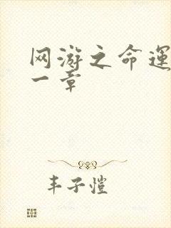 网游之命运的第一章