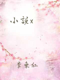 小说x