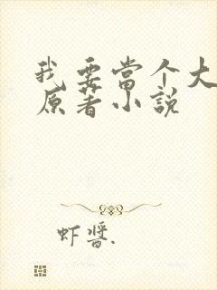 我要当个大坏蛋原著小说