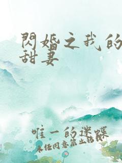 闪婚之我的惹火甜妻