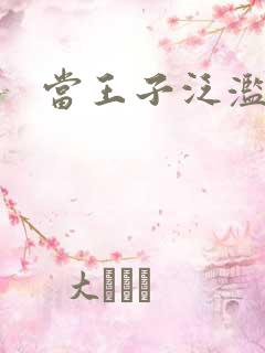 当王子泛滥之时