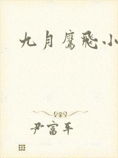 九月鹰飞小说