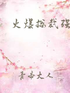 火爆总裁强制爱