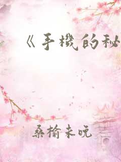 《手机的秘密》