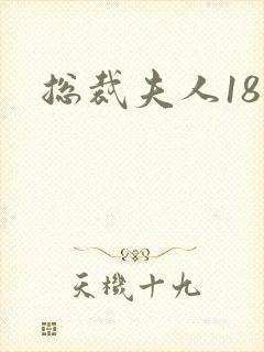 总裁夫人18岁