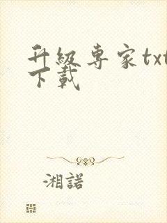 升级专家txt下载