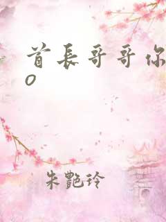 首长哥哥你好po