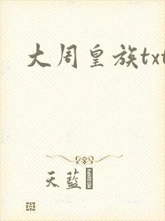 大周皇族txt