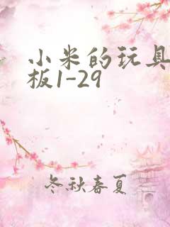 小米的玩具店老板1-29