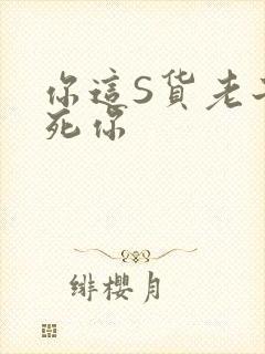 你这S货老子C死你