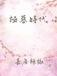 极恶时代 小说