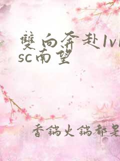 双向奔赴1v1sc南望