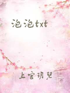 泡泡txt