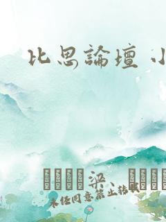 比思论坛 小说